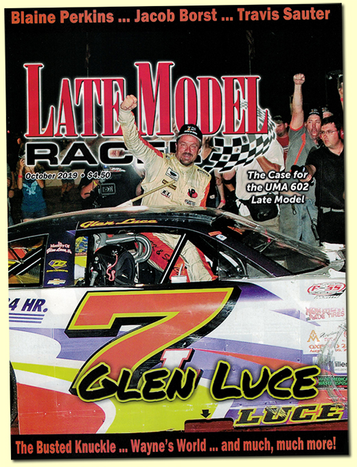 October 2019 Late Model Racer Magazine Cover